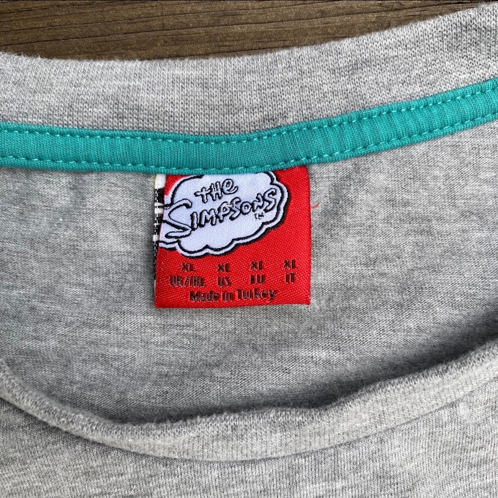 The Simpsons Moe’s XL T Shirt Grey ￼ - Picture 4 of 4